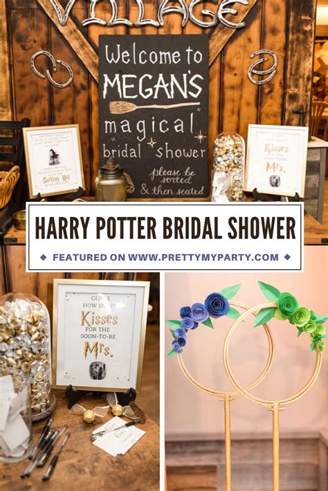 harry potter wedding shower|magical harry potter bridal shower.